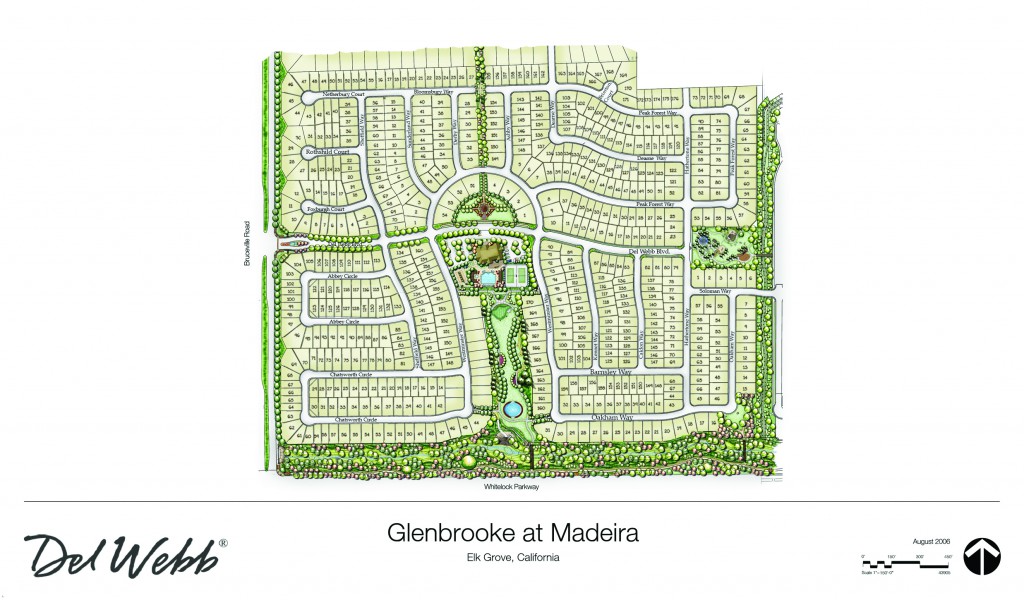 Community of Glenbrooke Site Map Witham Real Estate
