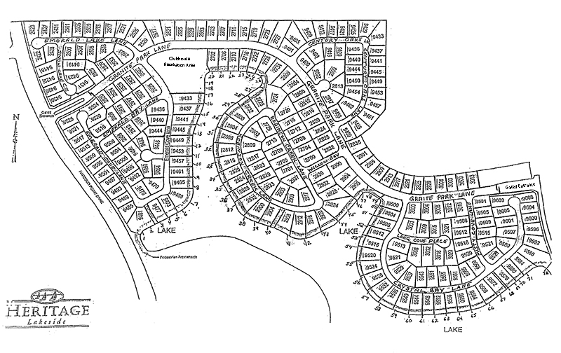 hertiage lakeside sitemap